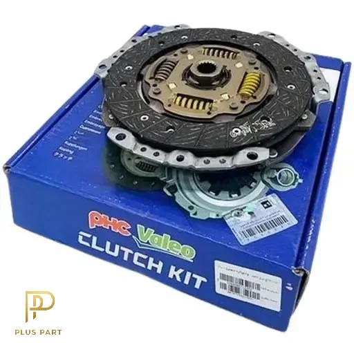 دیسک و صفحه (کیت کلاج) والئو آبی PHC لیبل ویژن اصل کره مناسب پژو 405 (همراه با بلبرینگ پری‌دمپر 4 فنر)